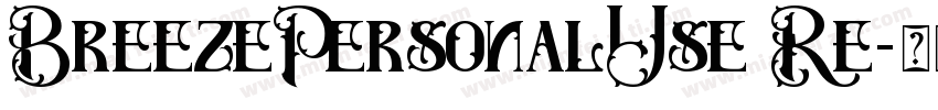 BreezePersonalUse Re字体转换